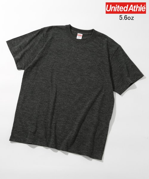 United Athle(ユナイテッドアスレ)/【UNITED ATHLE / ユナイテッド アスレ】5.6oz トップス Tシャツ 半袖 無地 コットン100% ユニセックス 推し活 カラバリ 5001/ブラックその他3