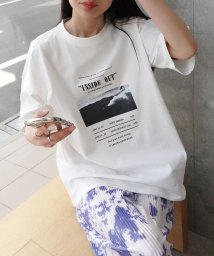 LOWYBYCORNERS/INSIDE OUTプリントTシャツ/506014151