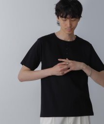 nano・universe/アンチスメル ヘンリーネックTシャツ 半袖/506030128