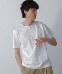 nano・universe/WEB限定/アンチスメル ヘンリーネックTシャツ 半袖/506030128