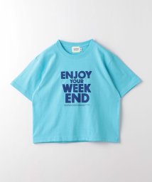 green label relaxing （Kids）(グリーンレーベルリラクシング（キッズ）)/＜HIGHKING＞TJ エンジョイ Tシャツ 140cm－150cm/COBALT