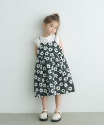 green label relaxing （Kids）/フラワープリント キャミワンピース+ノースリーブセット 100cm－130cm/506098733