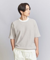 BEAUTY&YOUTH UNITED ARROWS/ハイゲージ ドロップ パターン クルーネック ニット/506104698