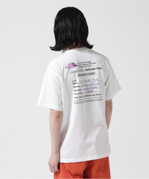 BEAVER(ビーバー)/THE NORTH FACE  S/S Entrance Permission Tee/ホワイト