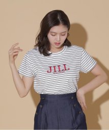 JILL by JILL STUART(ジル バイ ジル スチュアート)/オーガニック刺繍ロゴTシャツ　WEB限定カラー:アカロゴ/アカロゴ4