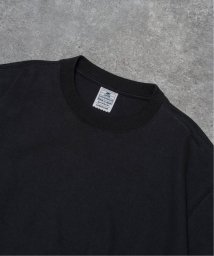 EDIFICE(エディフィス)/《予約》LOOPWHEELER for LOWERCASE ツリテンジク ビッグTシャツ/ブラック