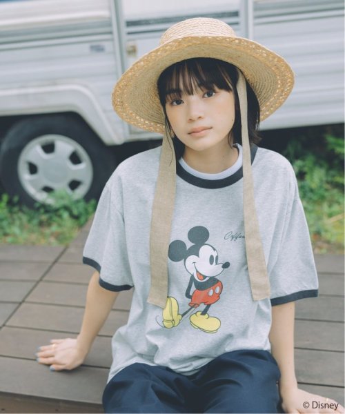 JOURNAL STANDARD(ジャーナルスタンダード)/MICKEY MOUSE × JOURNAL STANDARD / ミッキーマウス 別注 S/S Tシャツ/グレーA