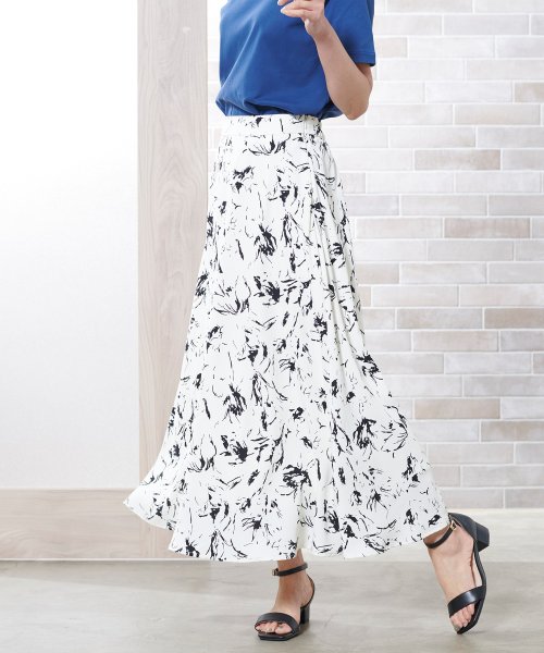 セール】 ハニーズ(Honeys) |花柄フレアスカート ボトムス スカート  