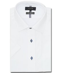 TAKA-Q/ノーアイロンストレッチ スタンダードフィット ワイドカラー半袖ニットシャツ/506125694