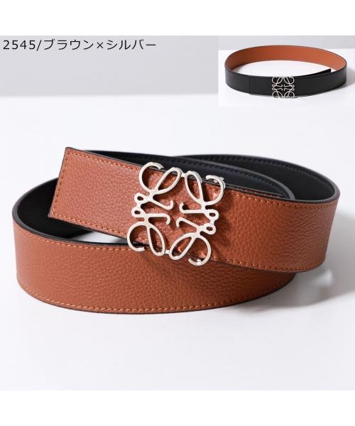 LOEWE ベルト ANAGRAM BELT リバーシブル 品番 LOEWE ベルト ANAGRAM BELT E619238X12
