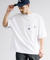 Rocky Monroe/Tシャツ 半袖 刺繍 メンズ レディース ワンポイント カットソー クルーネック グラフィック オーバーサイズ ビッグシルエット 猫 肉球 イラスト シンプル /506126007