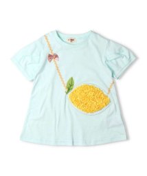 HUNGRY HEART(ハングリーハート)/【子供服】 t/mini (ターカーミニ) 立体モチーフポシェット半袖Tシャツ 80cm～130cm K42805/レモン