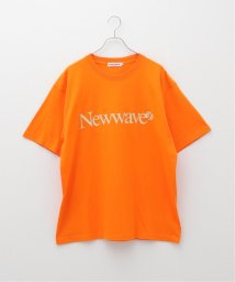 417 EDIFICE(フォーワンセブン　エディフィス)/CABARET POVAL / キャバレーポバール Newwave Tee/オレンジ