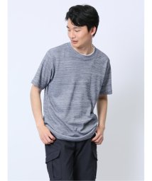 m.f.editorial/杢リップル フェイククルーネック半袖Tシャツ/506126148