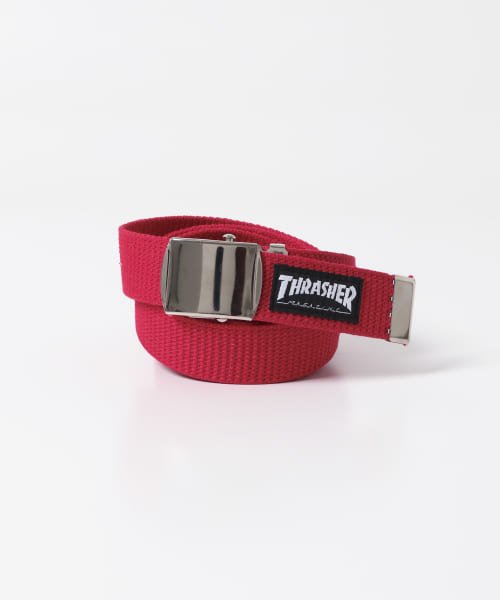 ITEMS URBANRESEARCH(アイテムズアーバンリサーチ（メンズ）)/THRASHER　Name Belt/RED