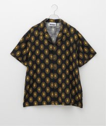 417 EDIFICE(フォーワンセブン　エディフィス)/WAXMAN BROTHERS 417別注 HAWAII SHIRT/ネイビー