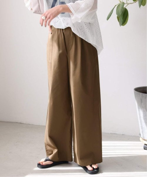 《追加》ストレッチレーヨンリネンパンツ 