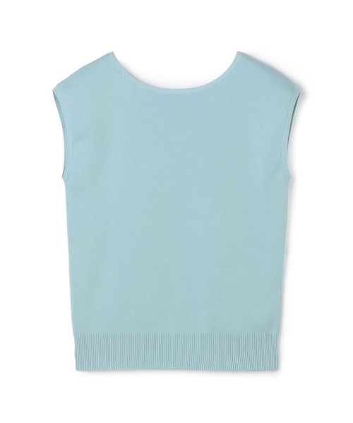 CABaN コットンポリエステル バックオープフレンチスリーブプルオーバー 