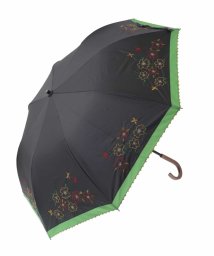 Jocomomola/【晴雨兼用/UV】フラワー刺繍デザイン折りたたみ傘/506131061