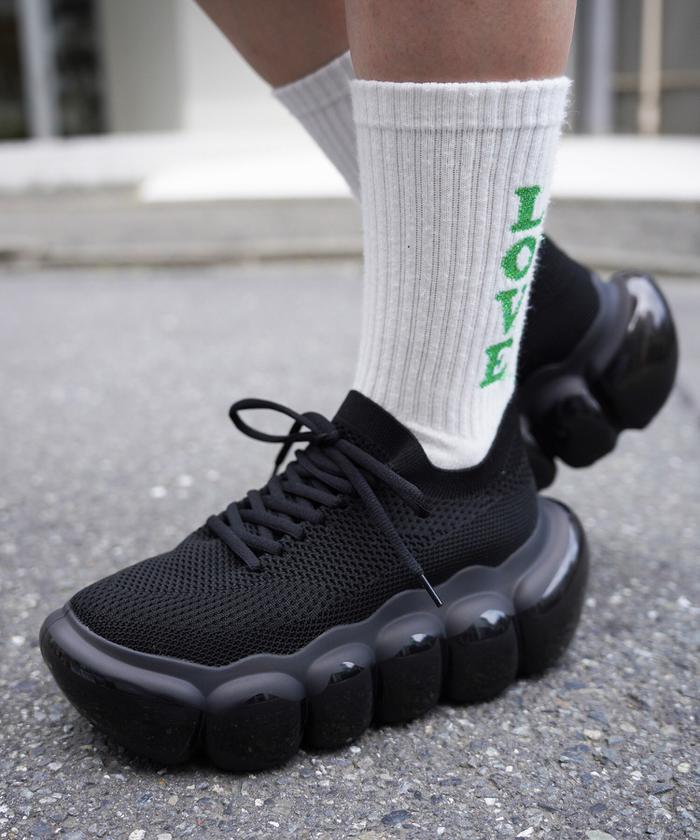 ミキオサカベ/New “Jewelry” Shoes /Navy｜ファッション