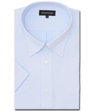 GRAND-BACK/【大きいサイズ】グランバック/GRAND－BACK 形態安定 ボタンダウン 半袖 シャツ メンズ ワイシャツ ビジネス ノーアイロン 形態安定 yシャツ 速乾/506131460