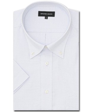 GRAND-BACK/【大きいサイズ】グランバック/GRAND－BACK 綿100％ 形態安定 ボタンダウン 半袖 シャツ メンズ ワイシャツ ビジネス ノーアイロン 形態安定 yシ/506131466
