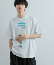 SENSE OF PLACE by URBAN RESEARCH(センスオブプレイス バイ アーバンリサーチ)/ロゴグラフィックTシャツ(5分袖) A/WHITE