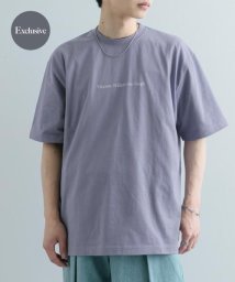 SENSE OF PLACE by URBAN RESEARCH(センスオブプレイス バイ アーバンリサーチ)/『別注』グラフィックアートTシャツ(5分袖)D/L.PURPLE