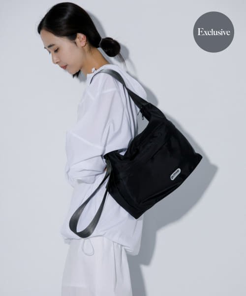 RODE SKO(ロデスコ)/【予約】『別注』OUTDOOR PRODUCTS×hun RODE SKO　Shoulder Bag/BLACK