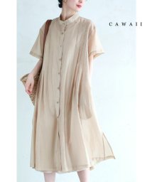 CAWAII/オトナの艶足しシアーロングシャツカーディガン/506140337