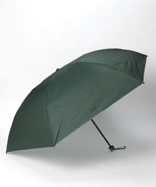 agnes b. (アニエスベー)/agnes b.(アニエスベー) 無地　紳士雨傘（折り畳み・ミニ傘）/グリーン