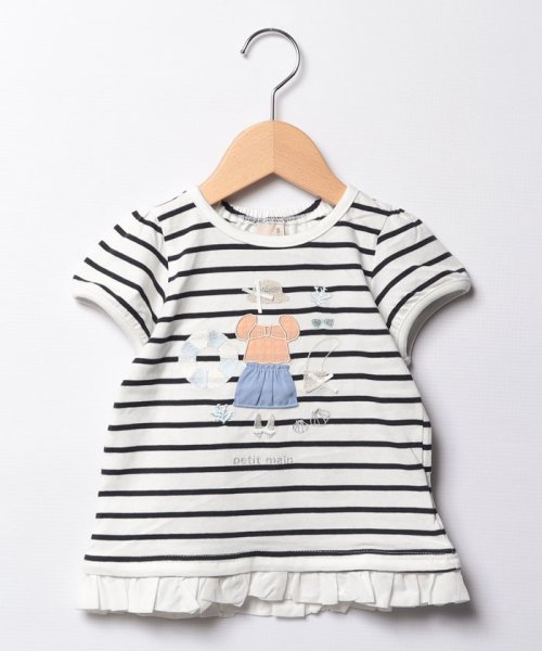 セール】【接触冷感/リンク】ビーチモチーフ半袖T(506124215  