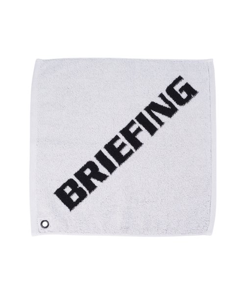 BRIEFING(ブリーフィング)/ブリーフィング ゴルフ ウォッシュタオル ヒポポタマス BRIEFING GOLF BRG241A17/ホワイト