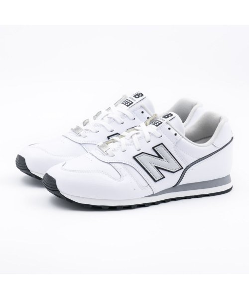 new balance(ニューバランス)/ニューバランス NewBalance メンズ レディース スニーカー ランニング シンプル シューズ 靴 スエード NB－ML373/ホワイト系1