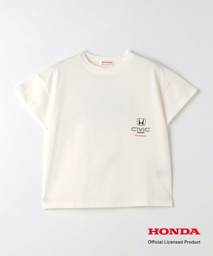 セール】【別注】＜URBAMENT＞TJ Honda Tシャツ 100cm－130cm(506049986)  グリーンレーベルリラクシング（キッズ）(green label relaxing （Kids）) MAGASEEK