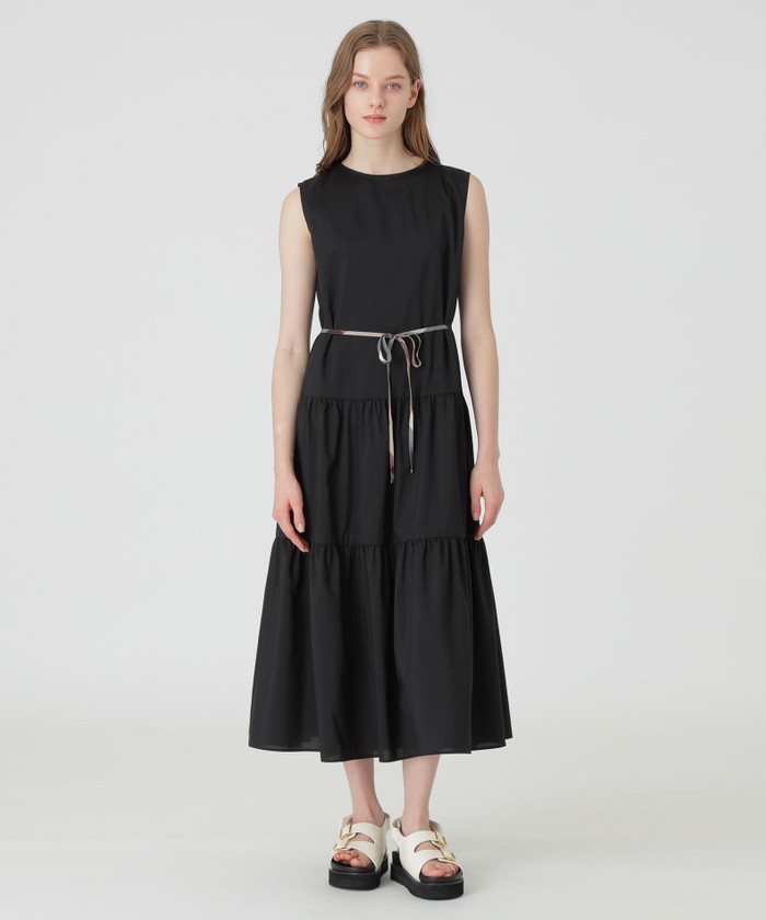 エアリークロスティアードドレス(506100073)｜阪急百貨店公式通販