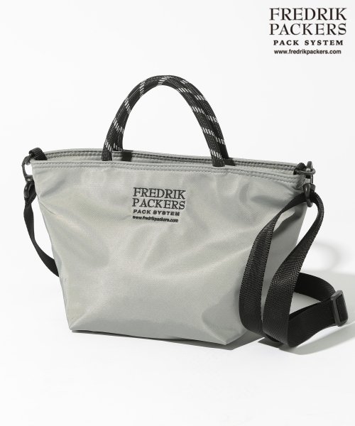 FREDRIK PACKERS(FREDRIK PACKERS)/【FREDRIK PACKERS】MELL TOTE トートバッグ ショルダーバッグ 鞄 2WAY/グレー