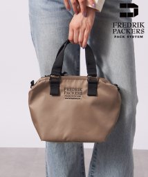 FREDRIK PACKERS(FREDRIK PACKERS)/【FREDRIK PACKERS】STAIN FAM TOTE トートバッグ ミニトート ショルダーバッグ 2WAY/カーキ