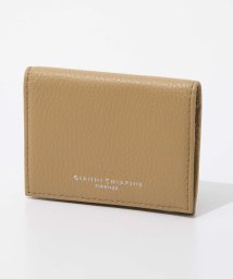 GIANNI CHIARINI(ジャンニキアリーニ)/ジャンニ・キアリーニ GIANNI CHIARINI  PF 5039/24PE GRN レディース カードケース ミニ財布 Card Case カードホルダー/キャメル