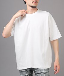 LUXSTYLE(ラグスタイル)/無地半袖Tシャツ/Tシャツ 半袖 メンズ レディース 半袖Tシャツ 無地 春 夏 無地Tシャツ オーバーサイズ/ホワイト