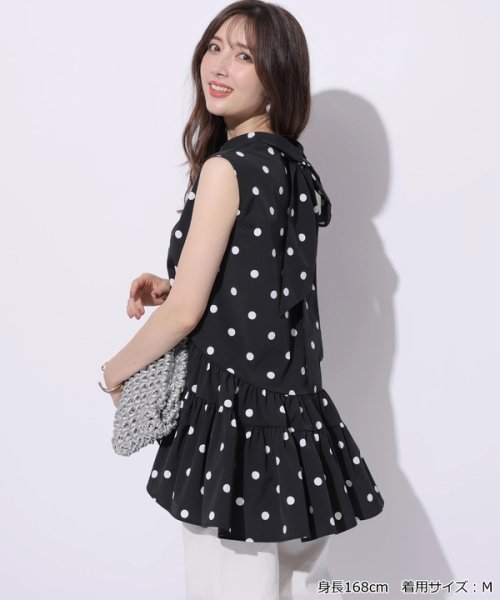 ロールカラーチュニックブラウス 予めご了承ください