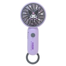 cinemacollection/クロミ 携帯用扇風機 カラビナ付きminiFAN サンリオ ジェイズプランニング ミニファン USB充電 キャラクター グッズ /506157138