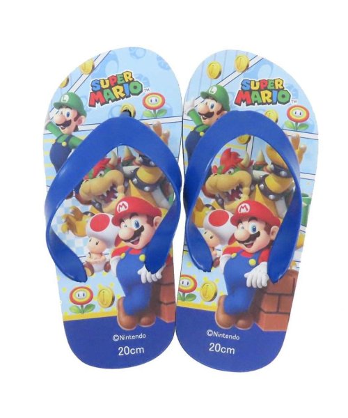 スーパーマリオ 子供用サンダル ビーチサンダル コミック ジェイズプランニング キッズ こども 子ども キャラクター グッズ 人気・おすすめ｜省スペース設計・旅行向けにおすすめ 公式 プライバシー配送 今だけ特典付き