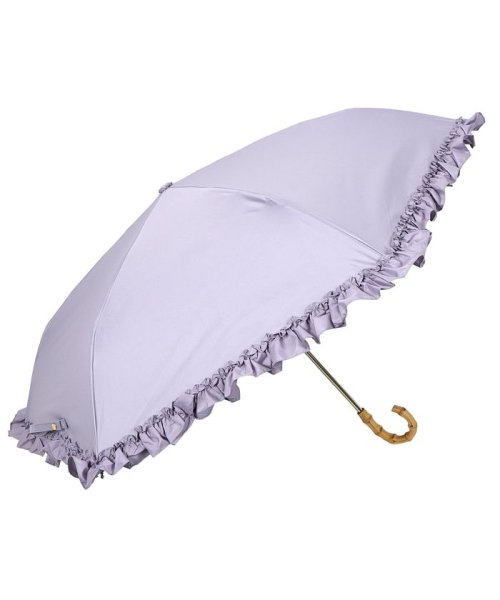 pinktrick(ピンクトリック)/pinktrick ピンクトリック 日傘 折りたたみ 完全遮光 軽量 晴雨兼用 3段 雨傘 まるい レディース 50cm 遮光率100% UVカット 紫外線対策/グレー