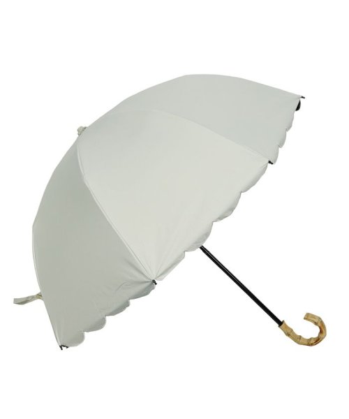 pinktrick(ピンクトリック)/pinktrick ピンクトリック 日傘 折りたたみ 完全遮光 軽量 晴雨兼用 2段 雨傘 レディース 50cm 遮光率100% UVカット 紫外線対策 遮熱 /オフホワイト