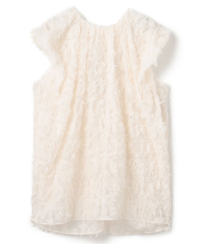 BEIGE 【VERY NaVY 6月号掲載】 FRANCETTE / ジャガードトップス ECRU 4 BEIGE 【VERY NaVY 6月号掲載】 FRANCETTE / ジャガードトップス ECRU 4