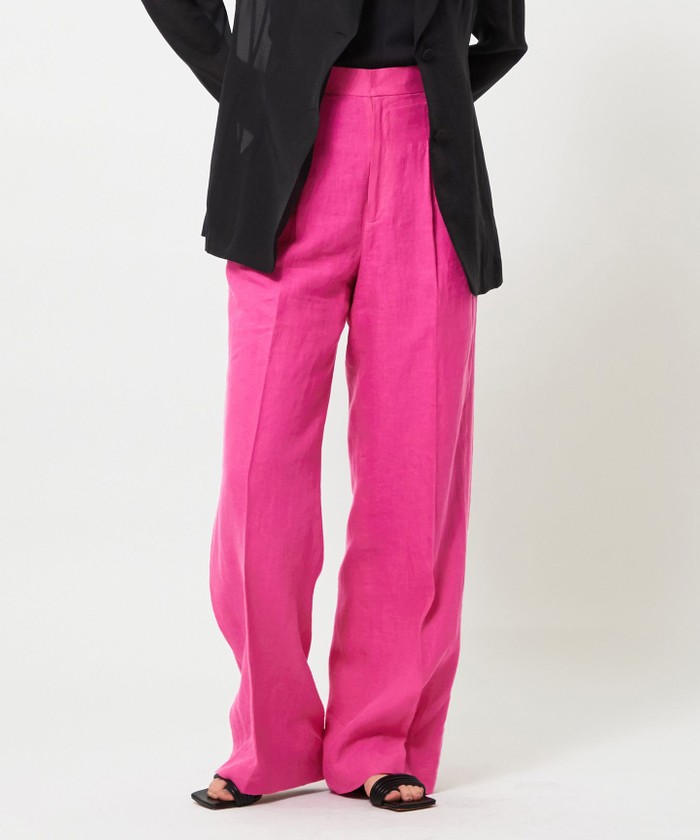 BEIGE 【VERY NaVY 6月号掲載】 BASILE / ワイドパンツ PINK 6 BEIGE 【VERY NaVY 6月号掲載】 BASILE / ワイドパンツ PINK 6
