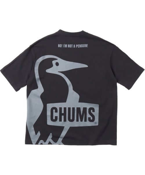 CHUMS(チャムス)/チャムス　CHUMS アウトドア オーバーサイズドブービーTシャツ Oversized Booby T－Sh/ブラック