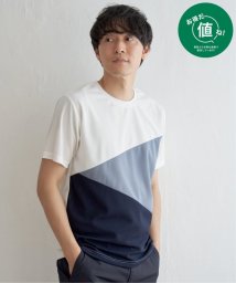ikka/【親子おそろい】速乾COOL斜め切り替えTシャツ/505935513