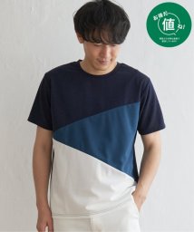 ikka/【親子おそろい】速乾COOL斜め切り替えTシャツ/505935513